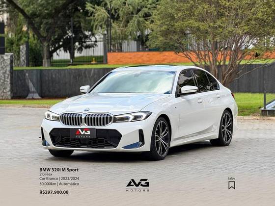 BMW 320i 2.0 16V TURBO FLEX M SPORT AUTOMÁTICO BMW 320i 2.0 16V TURBO FLEX M SPORT AUTOMÁTICO